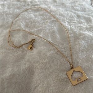 Kate Spade Gold Pendant Necklace